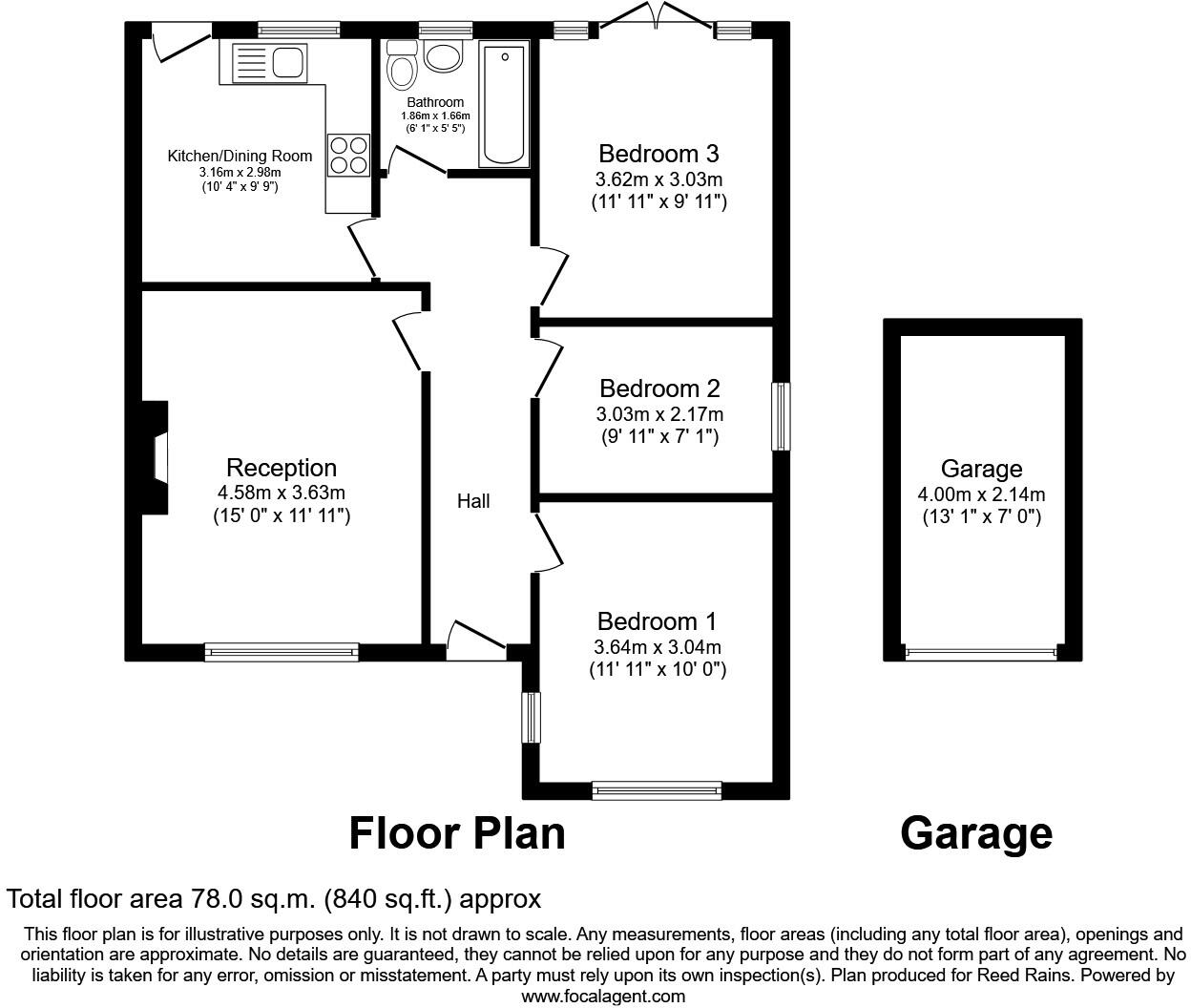 Bankhead Lane, Hoghton, Preston, PR5 floorplan