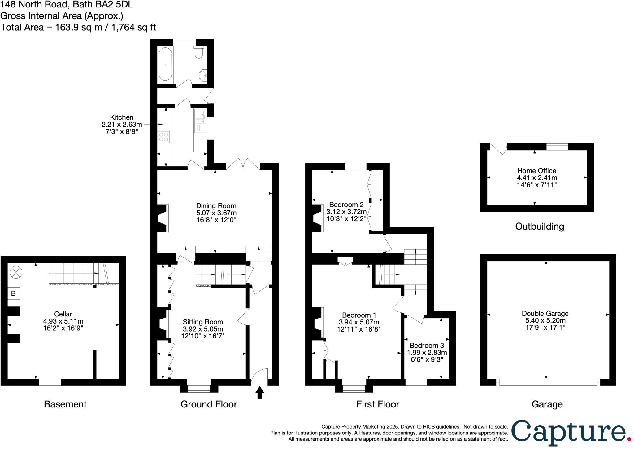 North Road, Combe Down, Bath, Somerset, BA2 floorplan
