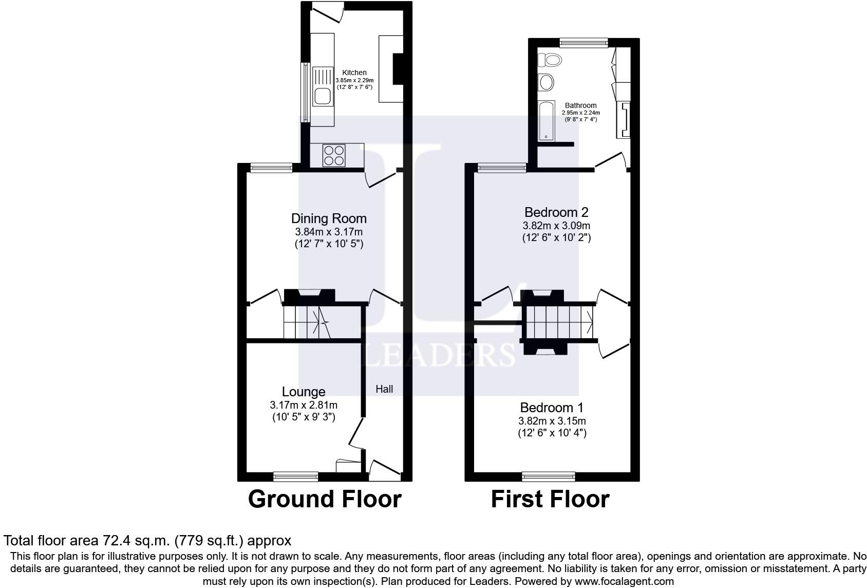 Strode Road, PO2 floorplan