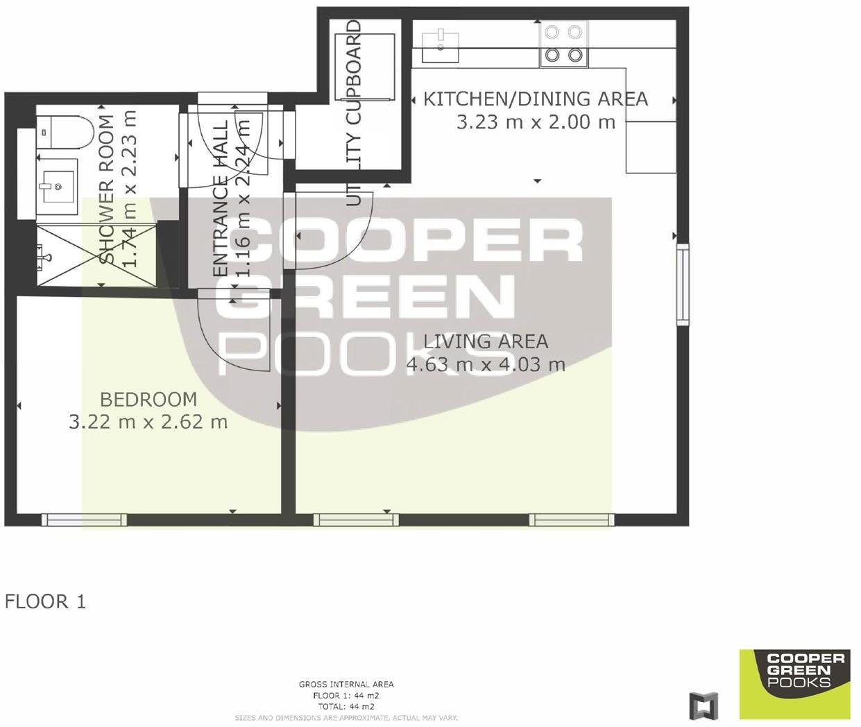 Lancasterian Court, Beacalls Lane Castlefields, Shrewsbury floorplan