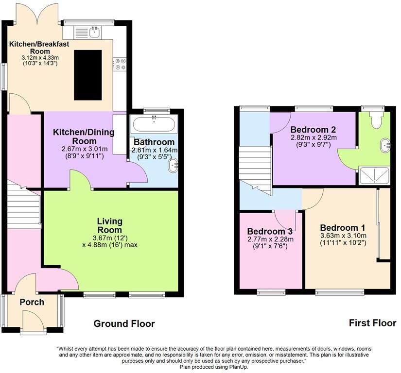 Guildford Road, Southport, PR8 4NQ floorplan