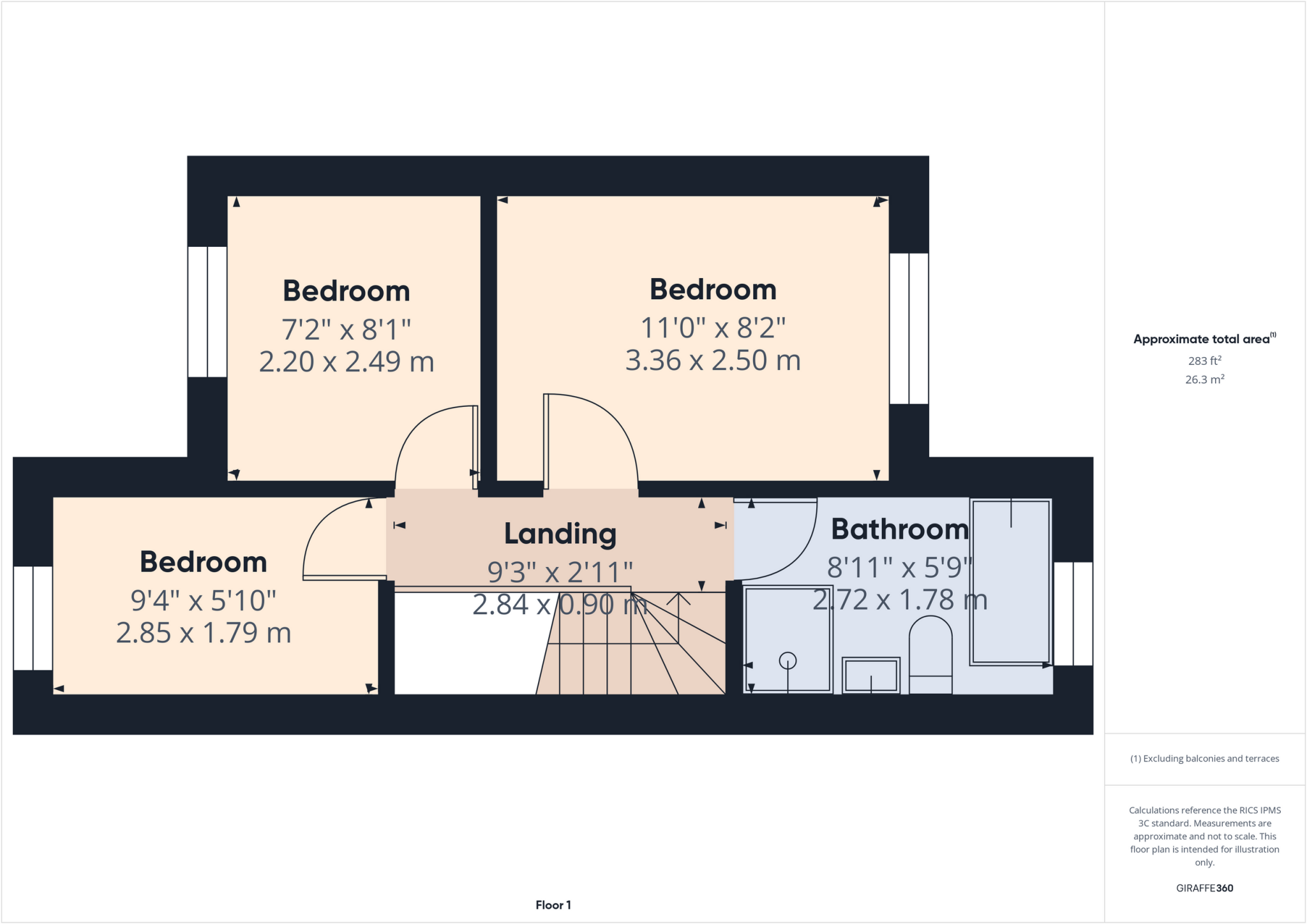 Burrowfield Mews, Spondon floorplan