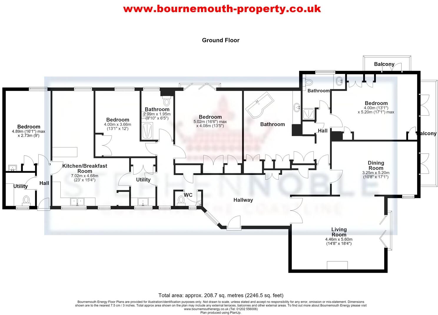 Bath Road, Bournemouth, BH1  floorplan