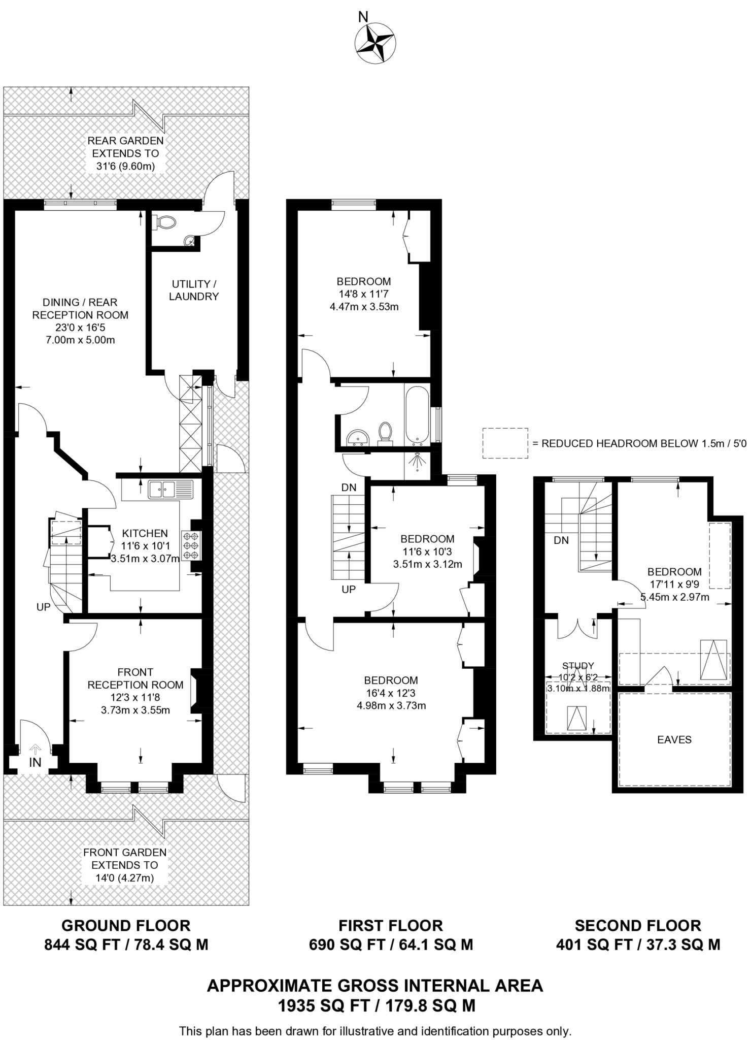 Julian Avenue, W3, Acton, London, W3 floorplan