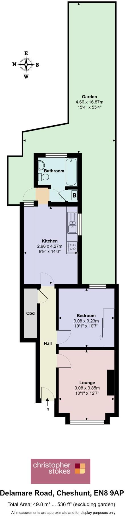 Delamare Road, Cheshunt, Hertfordshire, EN8 9AP floorplan