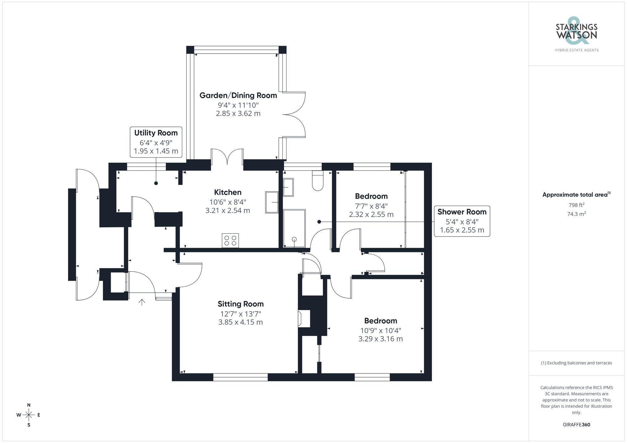 Highfield Road, Drayton, Norwich floorplan