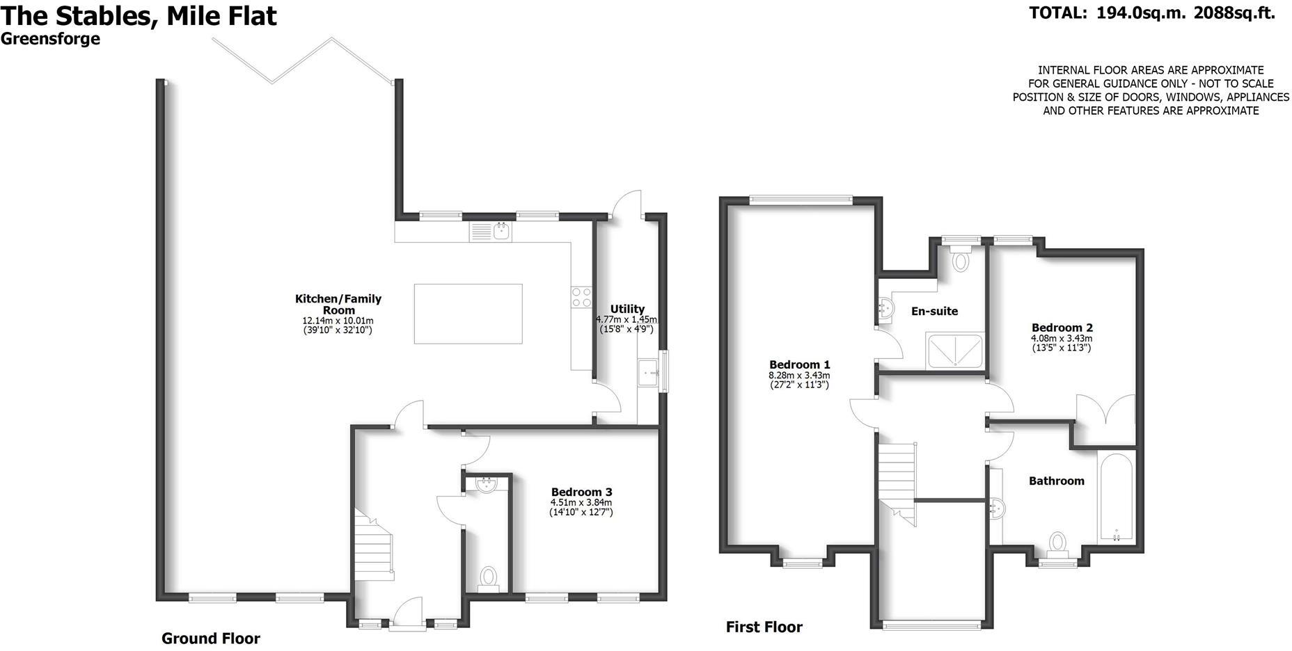 The Stables, Mile Flat, Greensforge, Kingswinford floorplan