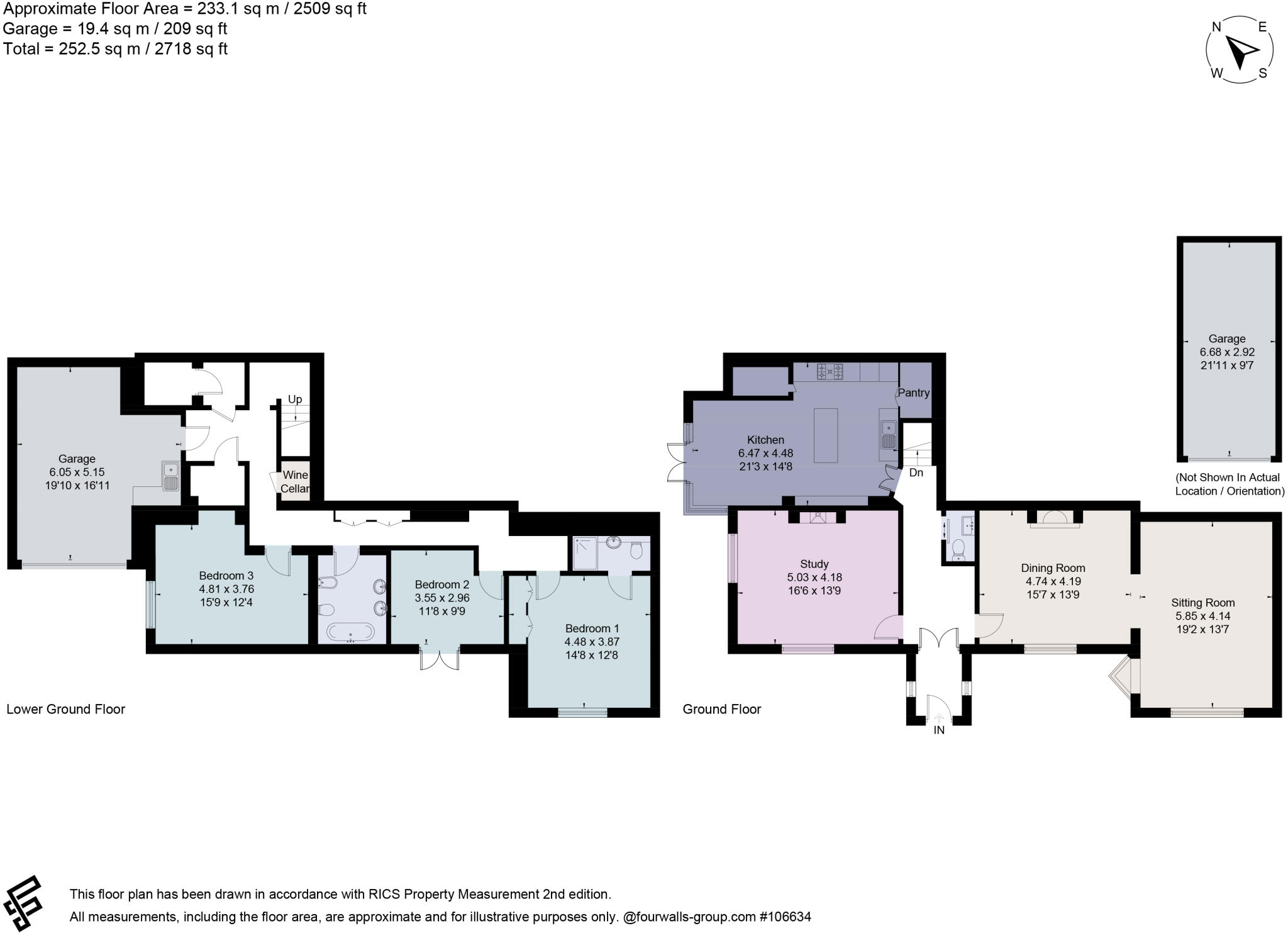Ivywell Road, Sneyd Park, Bristol, BS9 floorplan