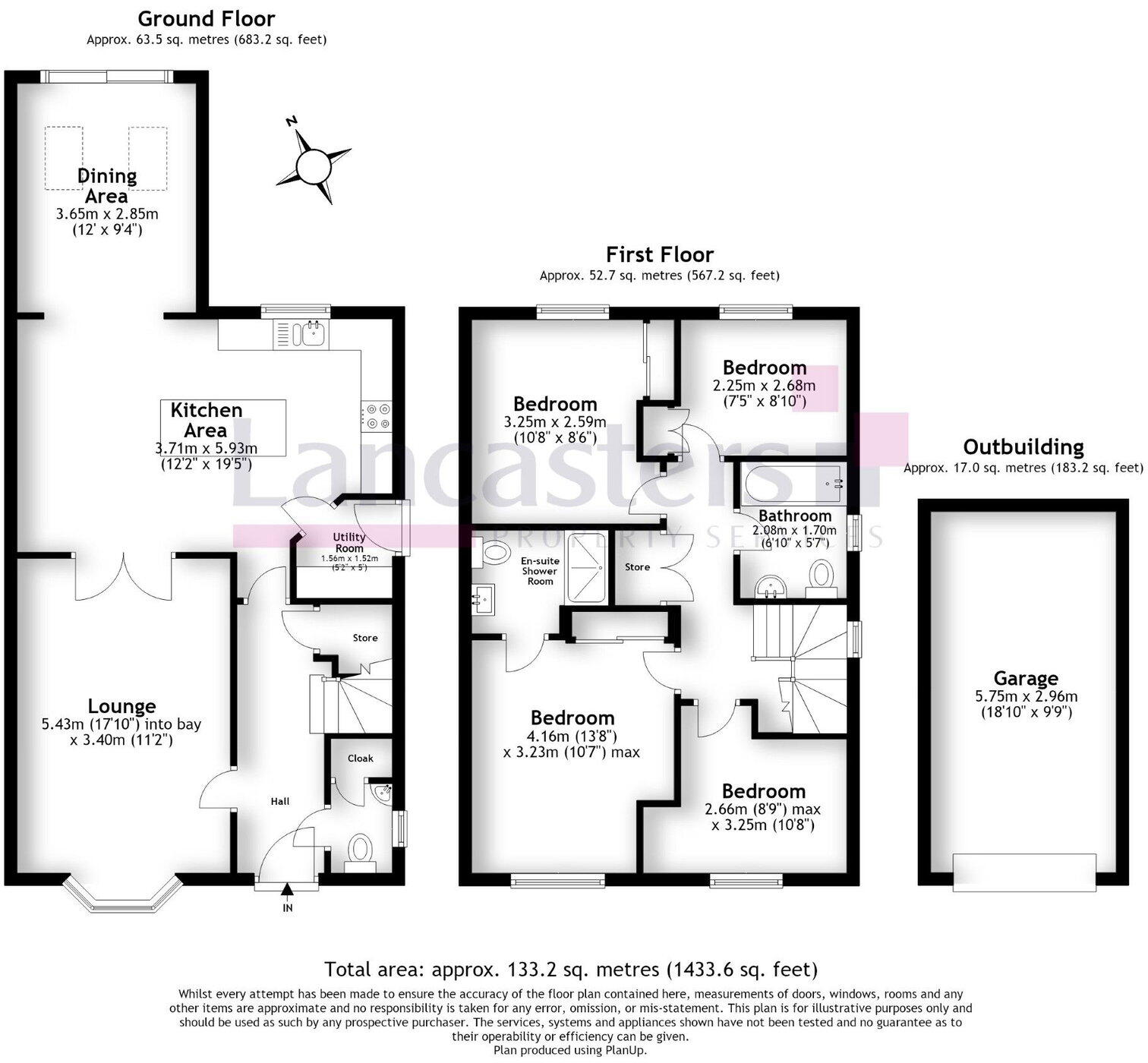 Elmroyd Court, Penistone, Sheffield, S36 6FG floorplan