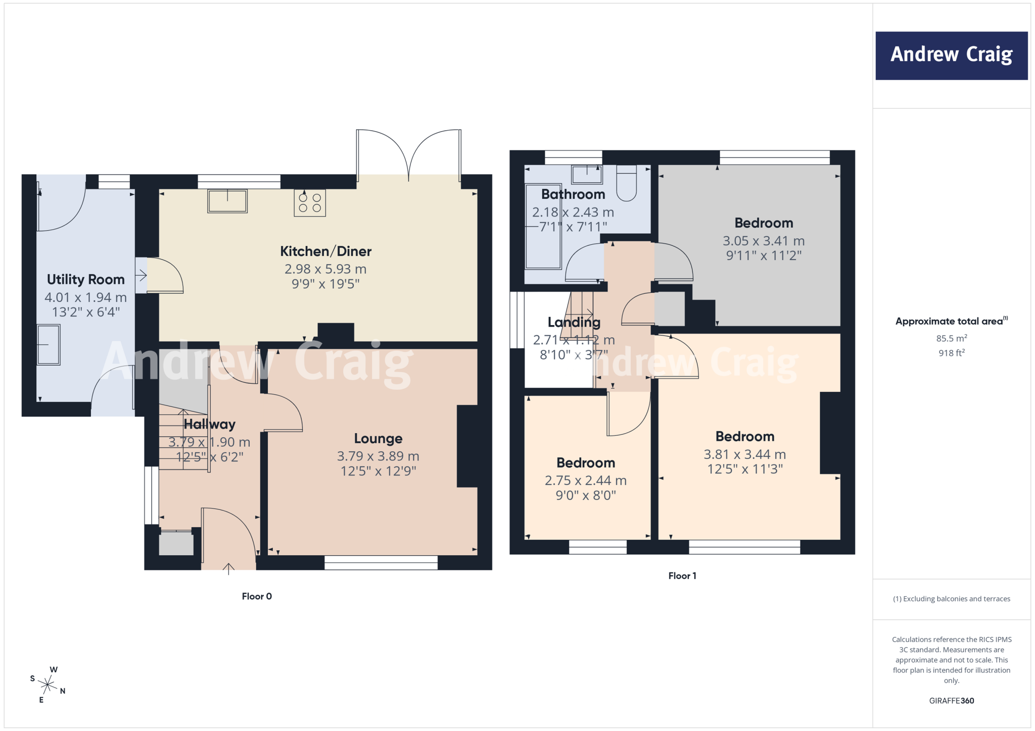 Tunstall Avenue, South Shields floorplan