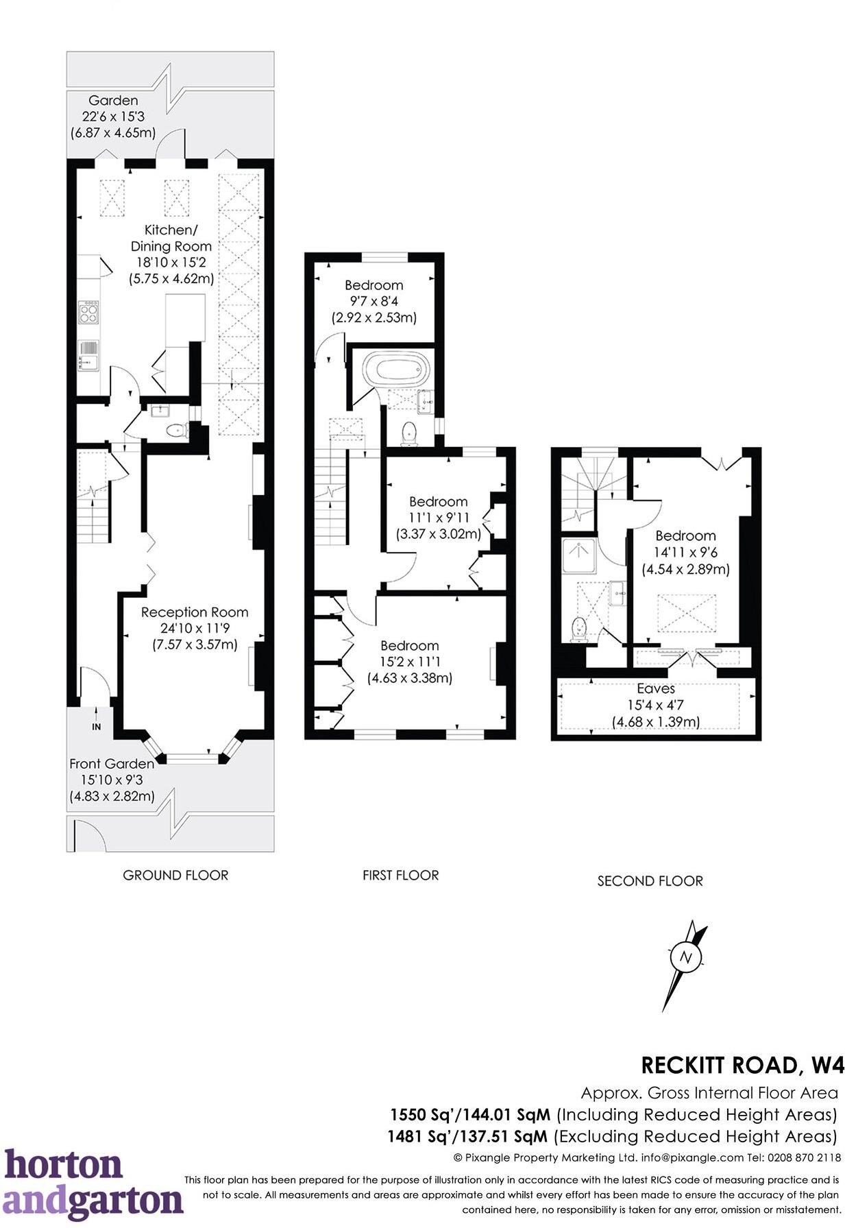 Reckitt Road, London, W4 floorplan
