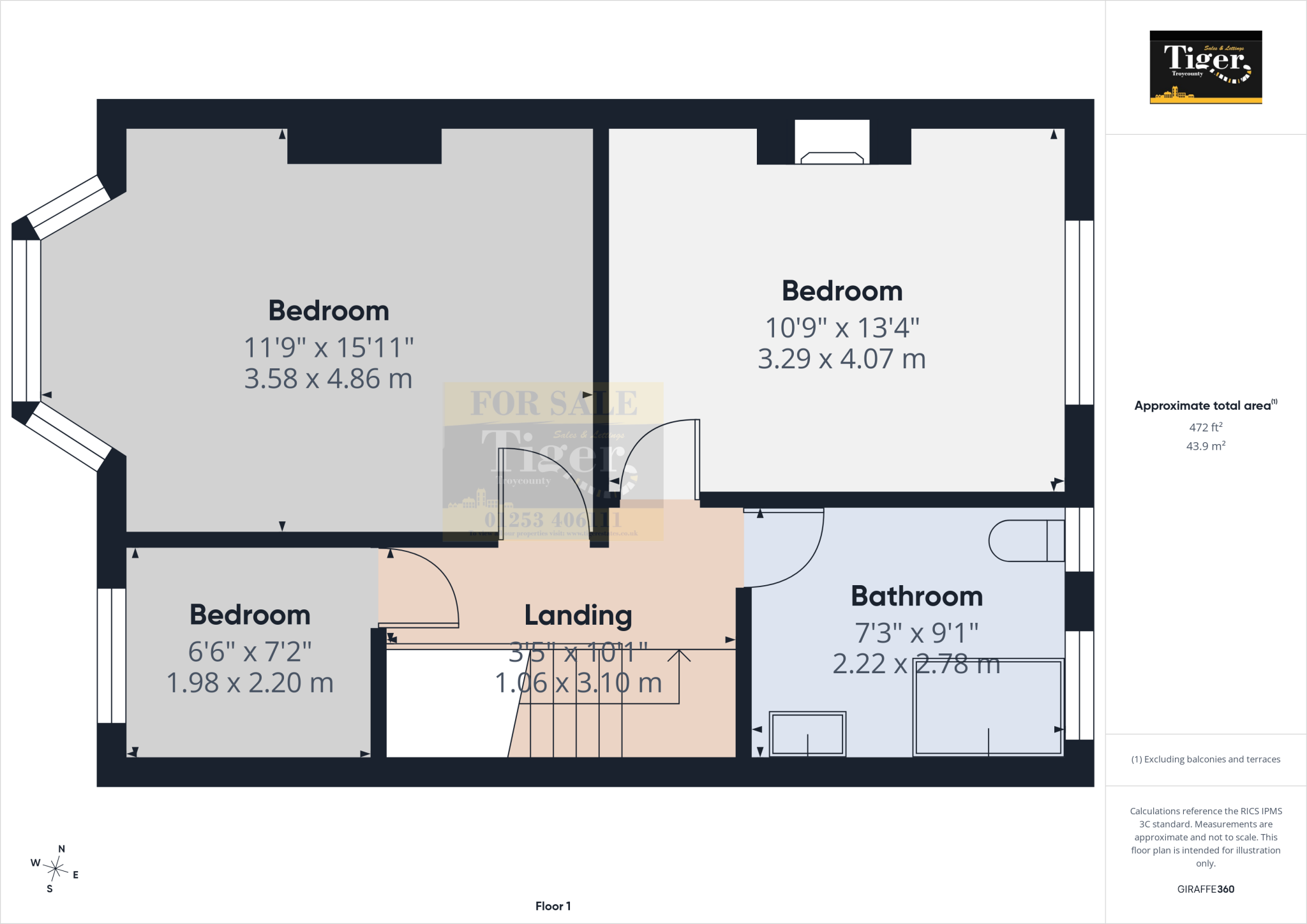 St. Annes Road, Blackpool floorplan