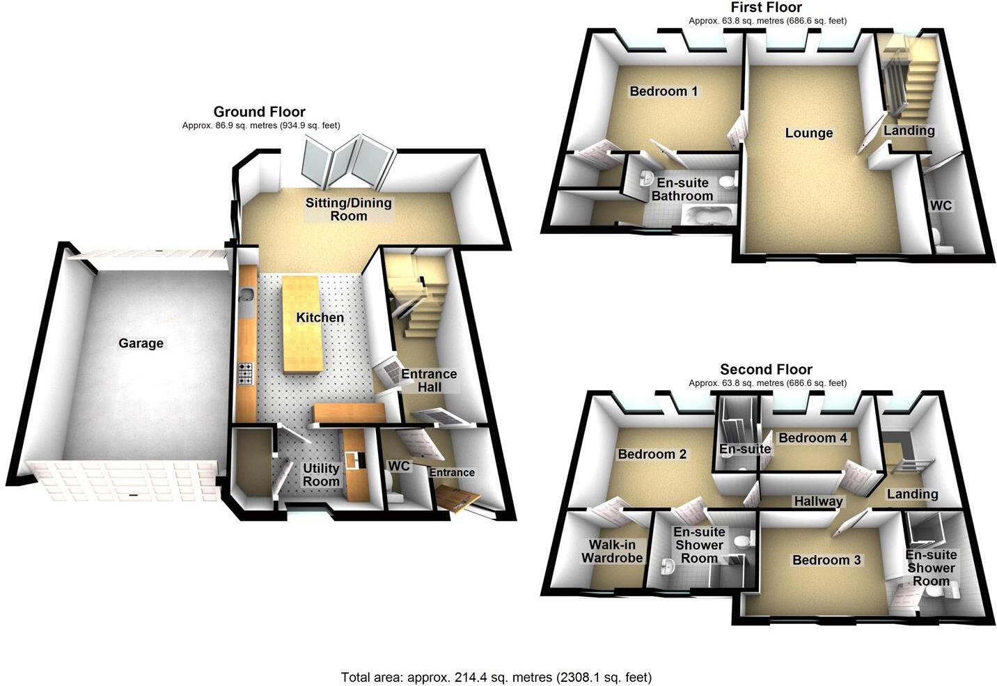 Well Lane, Beverley floorplan