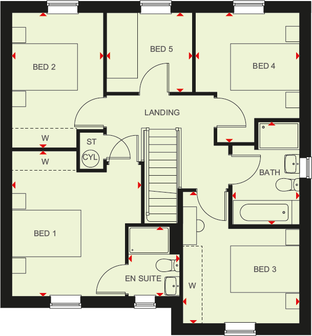 Briggington Way, Leighton Buzzard, Bedfordshire, LU7 3RR floorplan