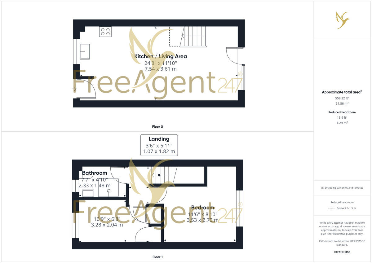 12 Shirley Close, Malvern, Worcestershire, WR14 2NH floorplan