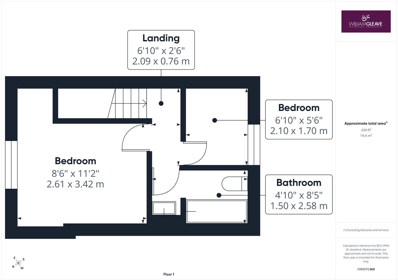 Tan Rhiw, Woodlands, Main Road, Ffynnongroyw, Flintshire, CH8 floorplan