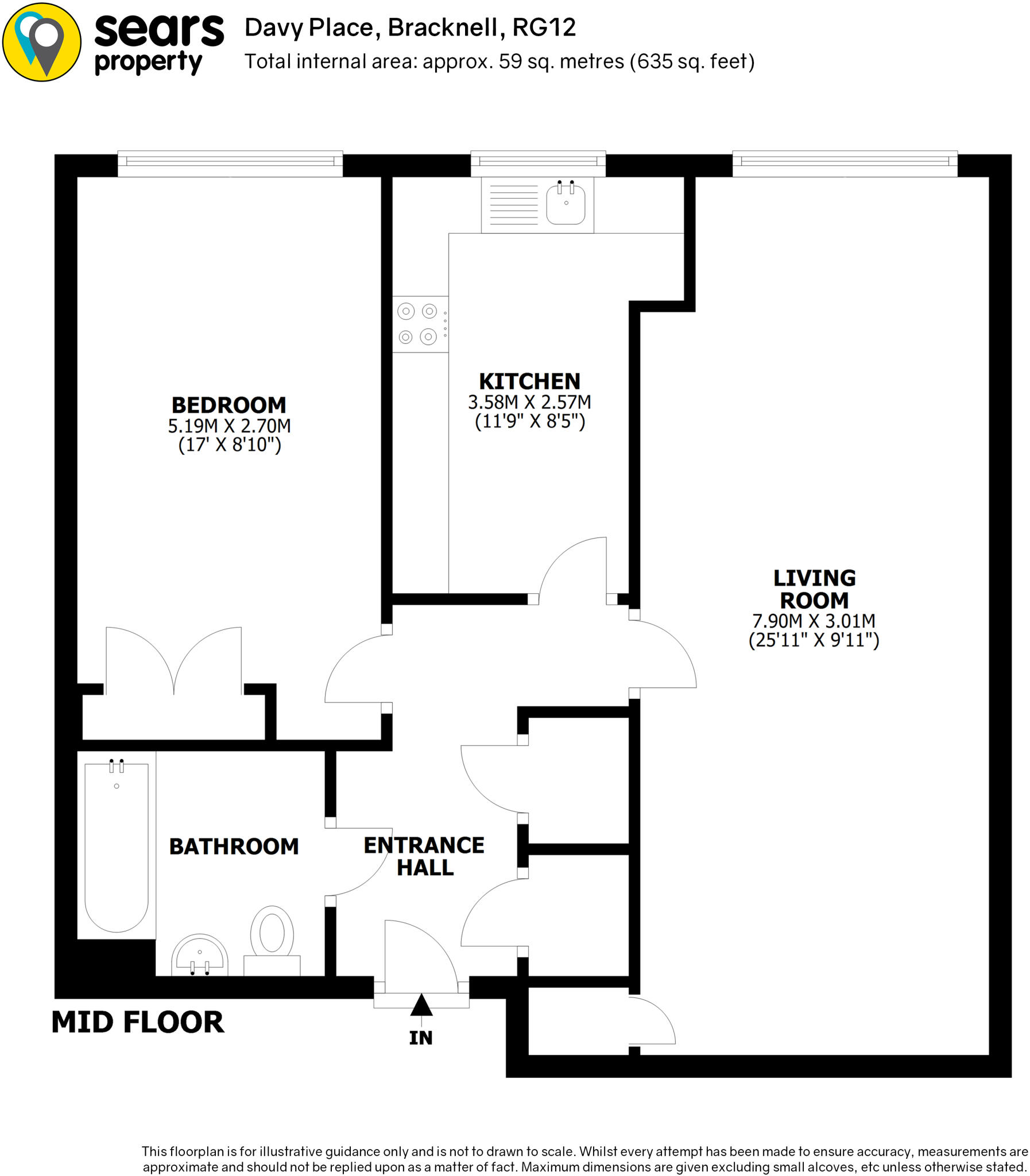 Davy Place, Bracknell floorplan
