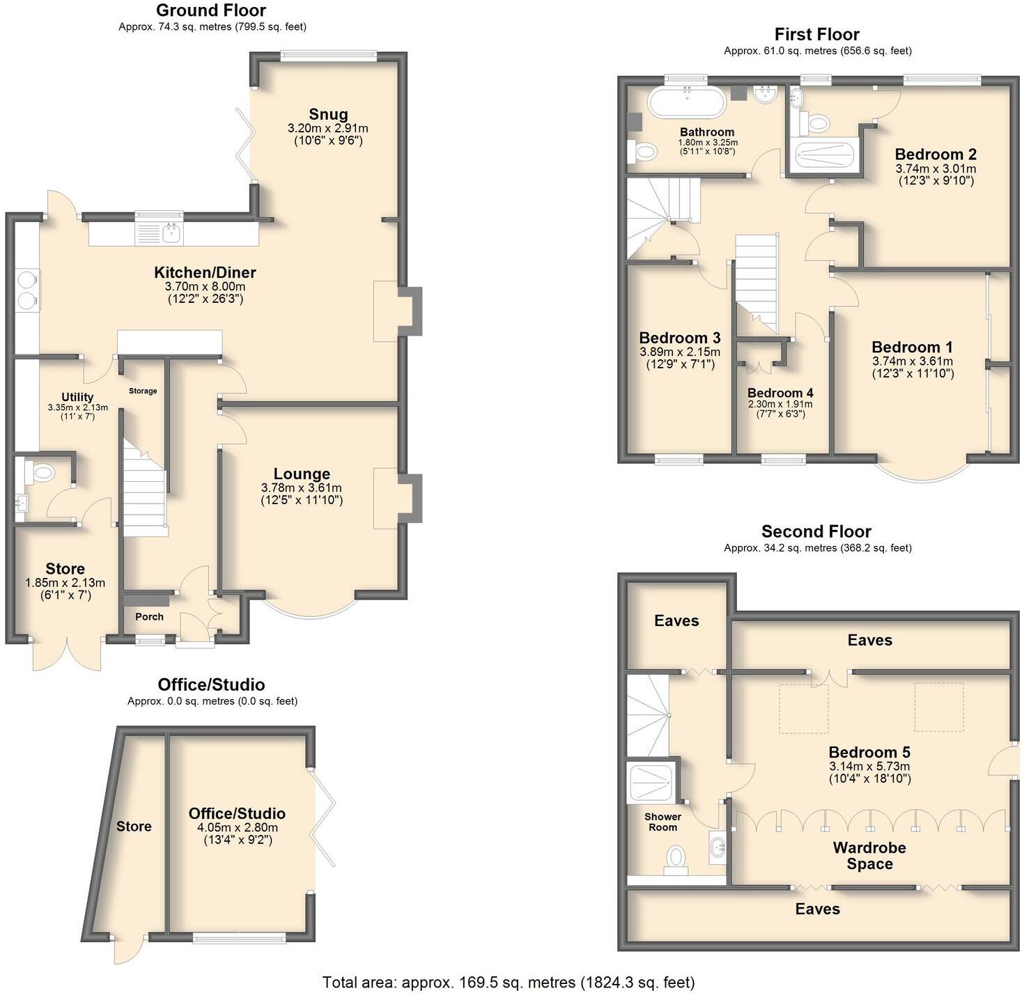 Oxclose Drive, Dronfield Woodhouse, S18 floorplan