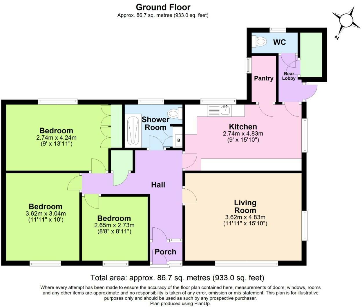 New Road, Coleorton, Coalville floorplan