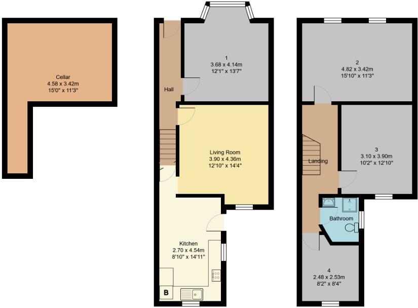 Landcross Road, Manchester, M14 floorplan