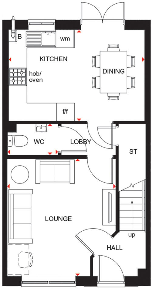 Leigh Road,
Wimborne,
BH21 2BZ floorplan