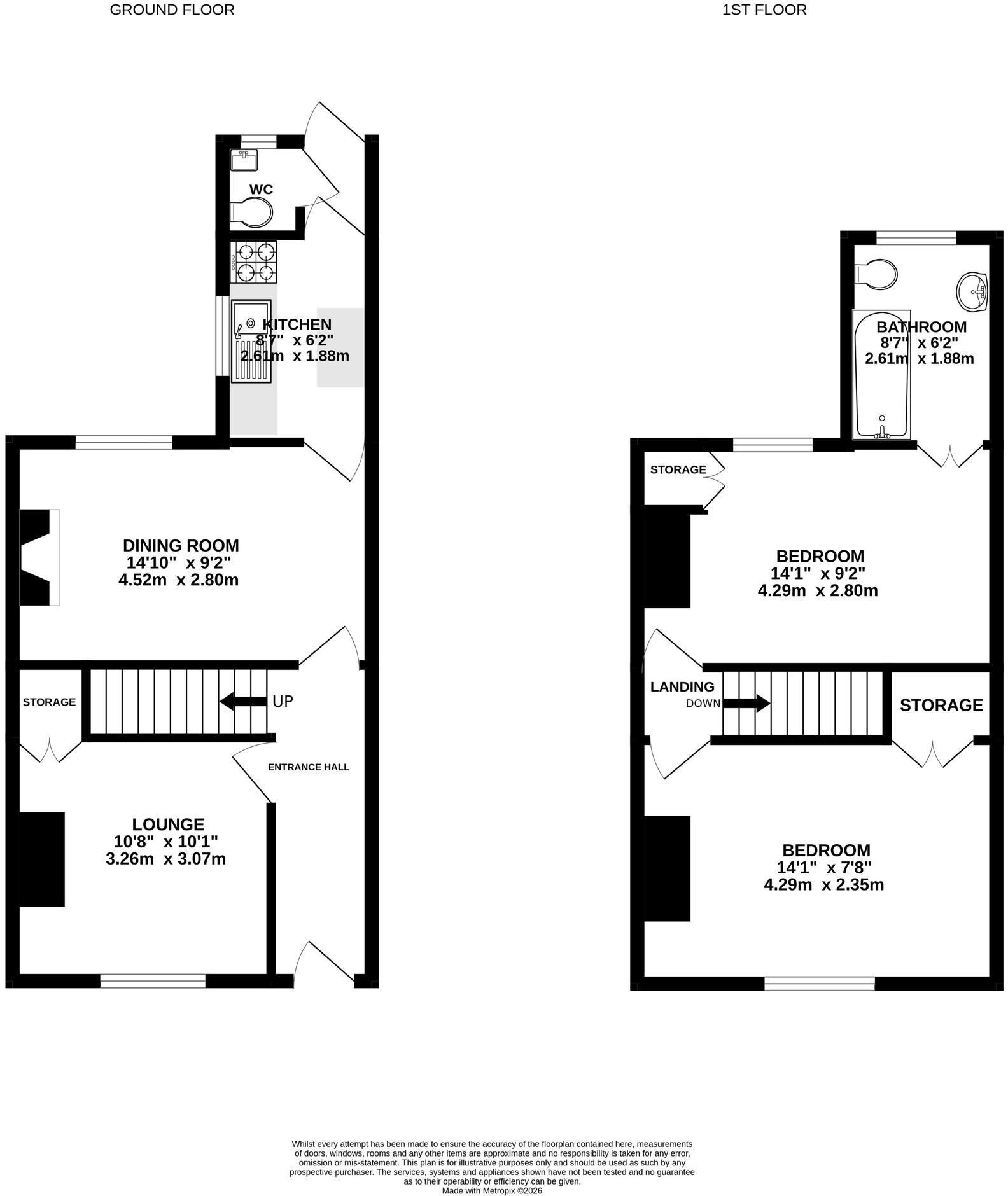 Bradley Crescent, Shirehampton, Bristol floorplan