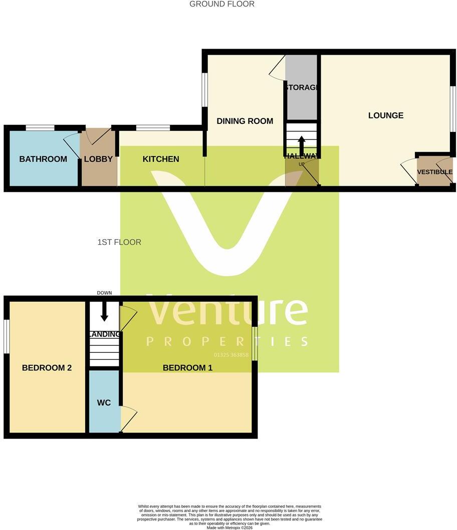 Cartmell Terrace, Darlington floorplan