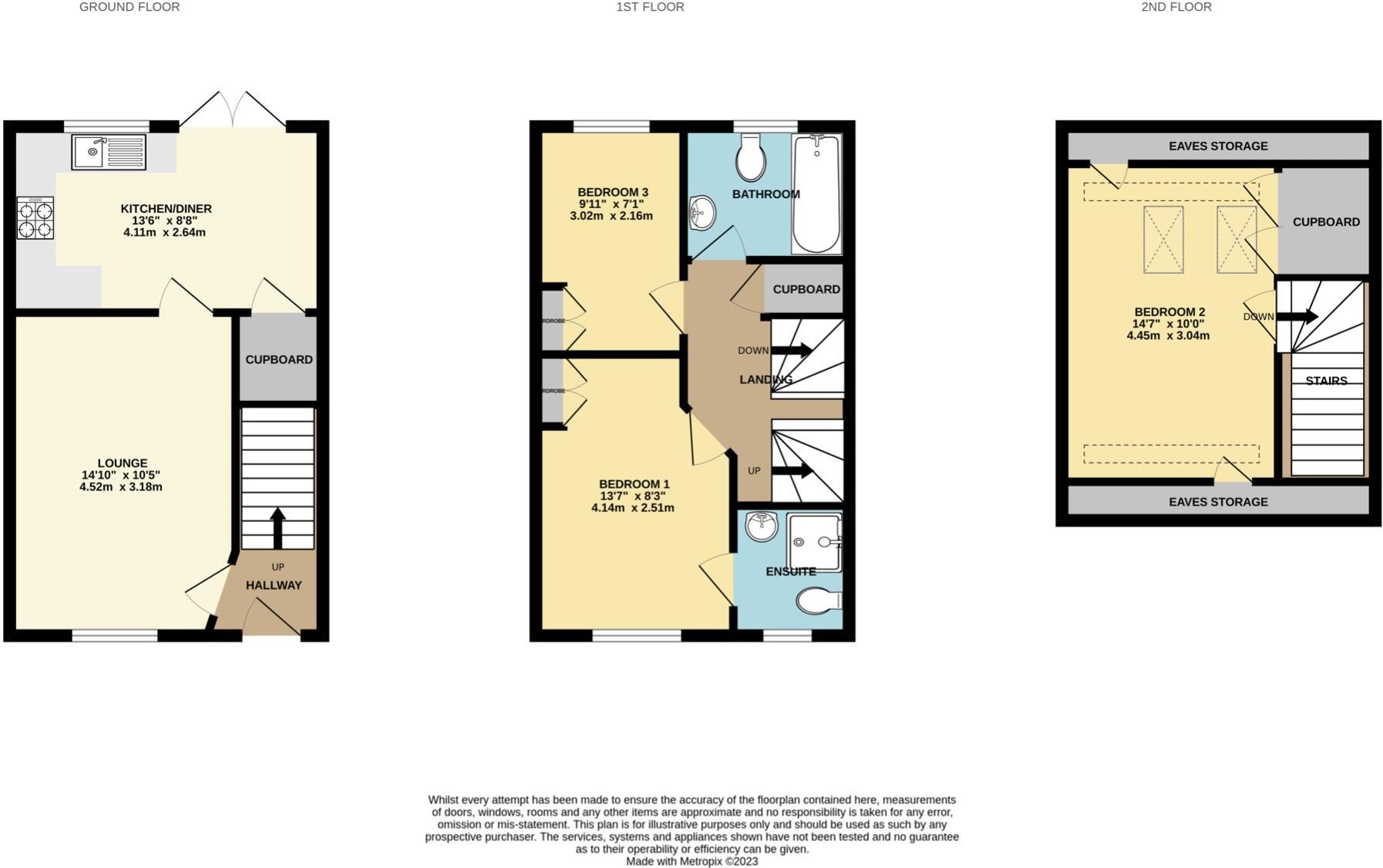 Privet Close, Lower Earley, RG6 4NY floorplan