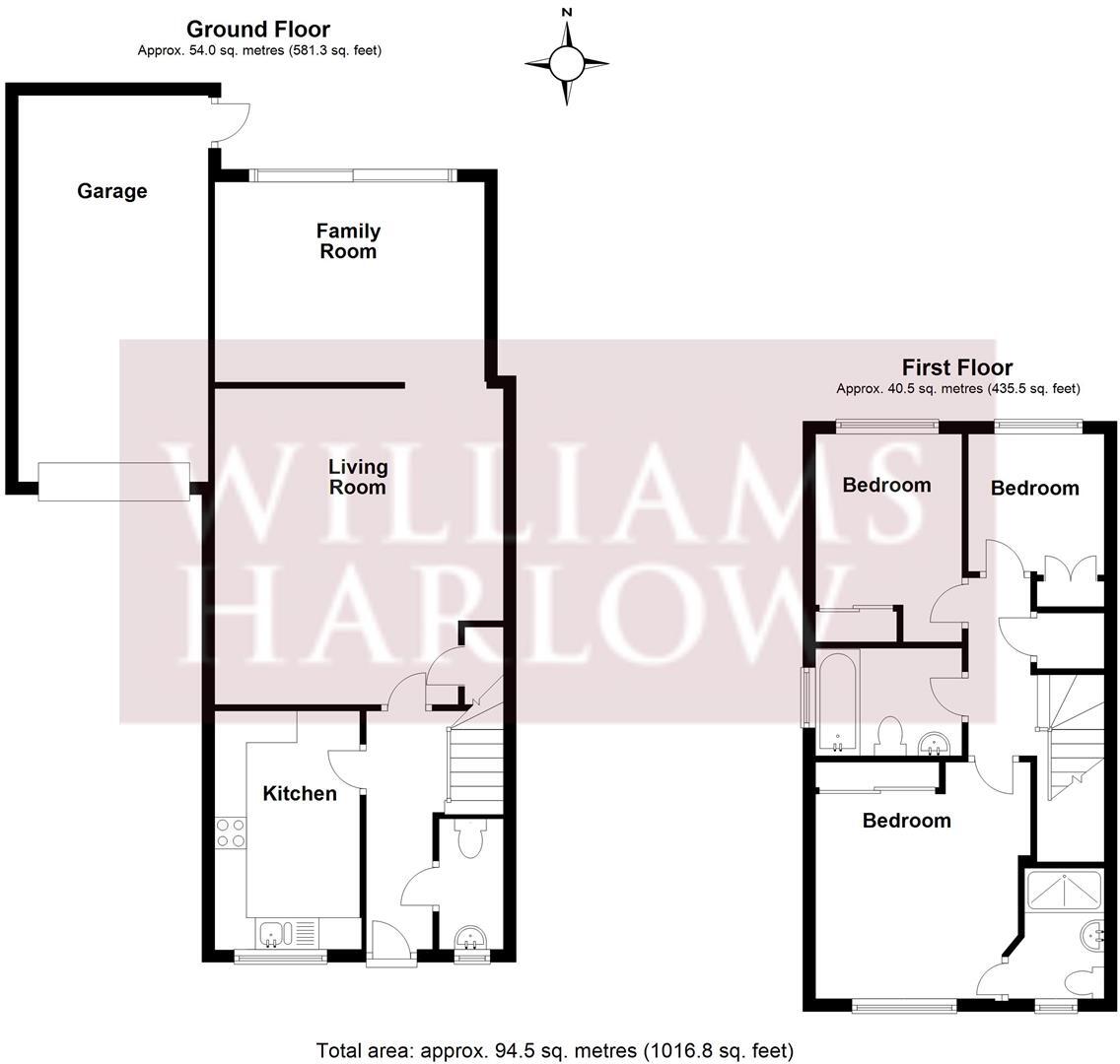Willow Close, Banstead floorplan