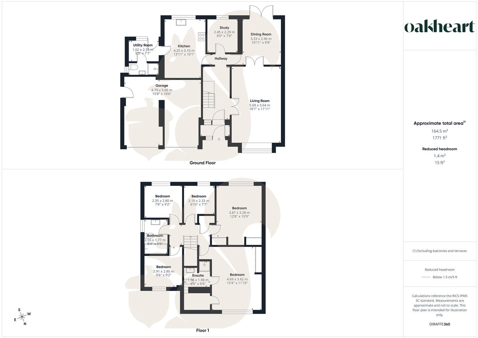 Davidson Close, Great Cornard floorplan