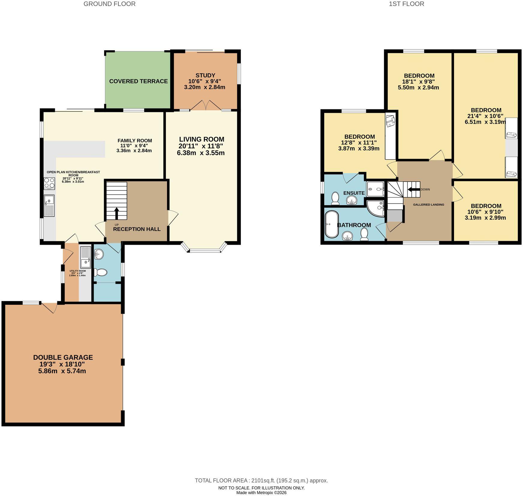 Wells Close, Bridgnorth, WV16 floorplan