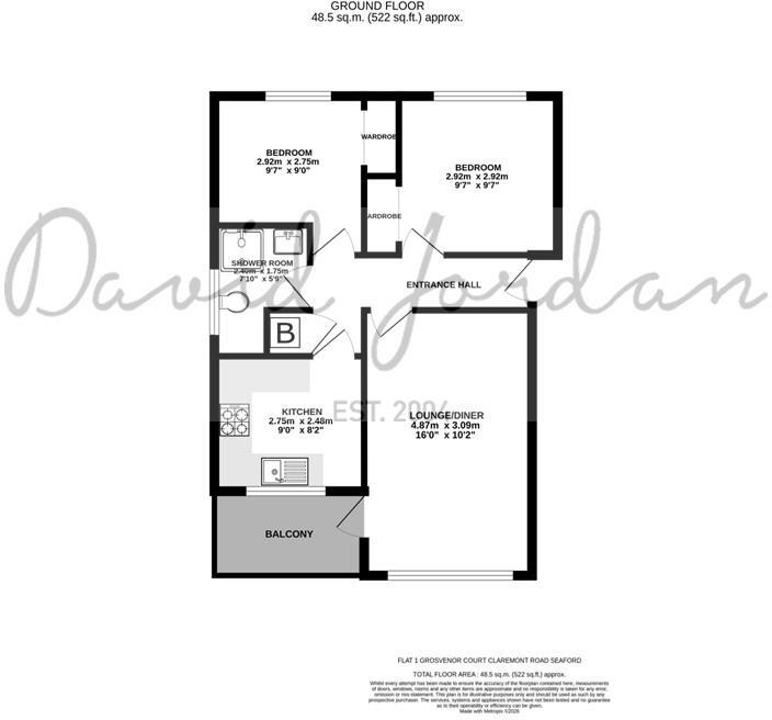 Claremont Road, Seaford floorplan