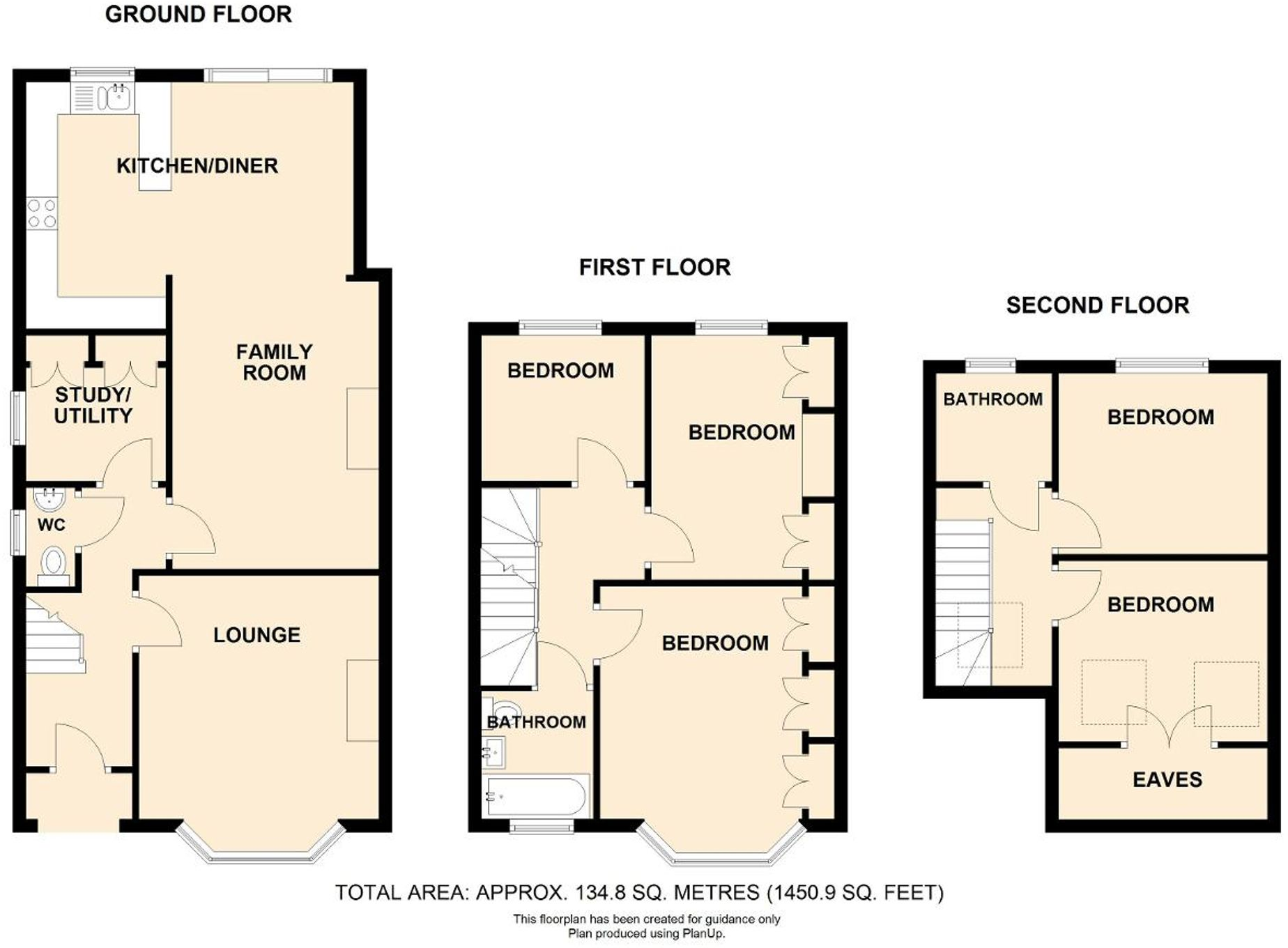 St. Michaels Crescent, Luton, LU3 floorplan