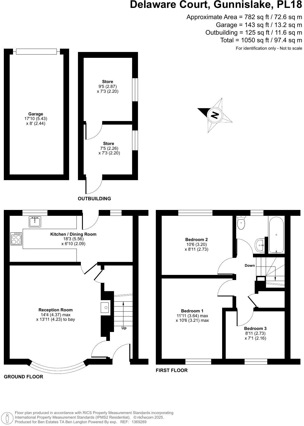 Delaware Court, Gunnislake, PL18 floorplan