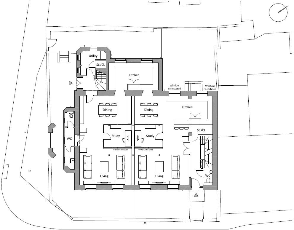 Masonic Hall, Hague Street, Glossop, SK13 8NS floorplan