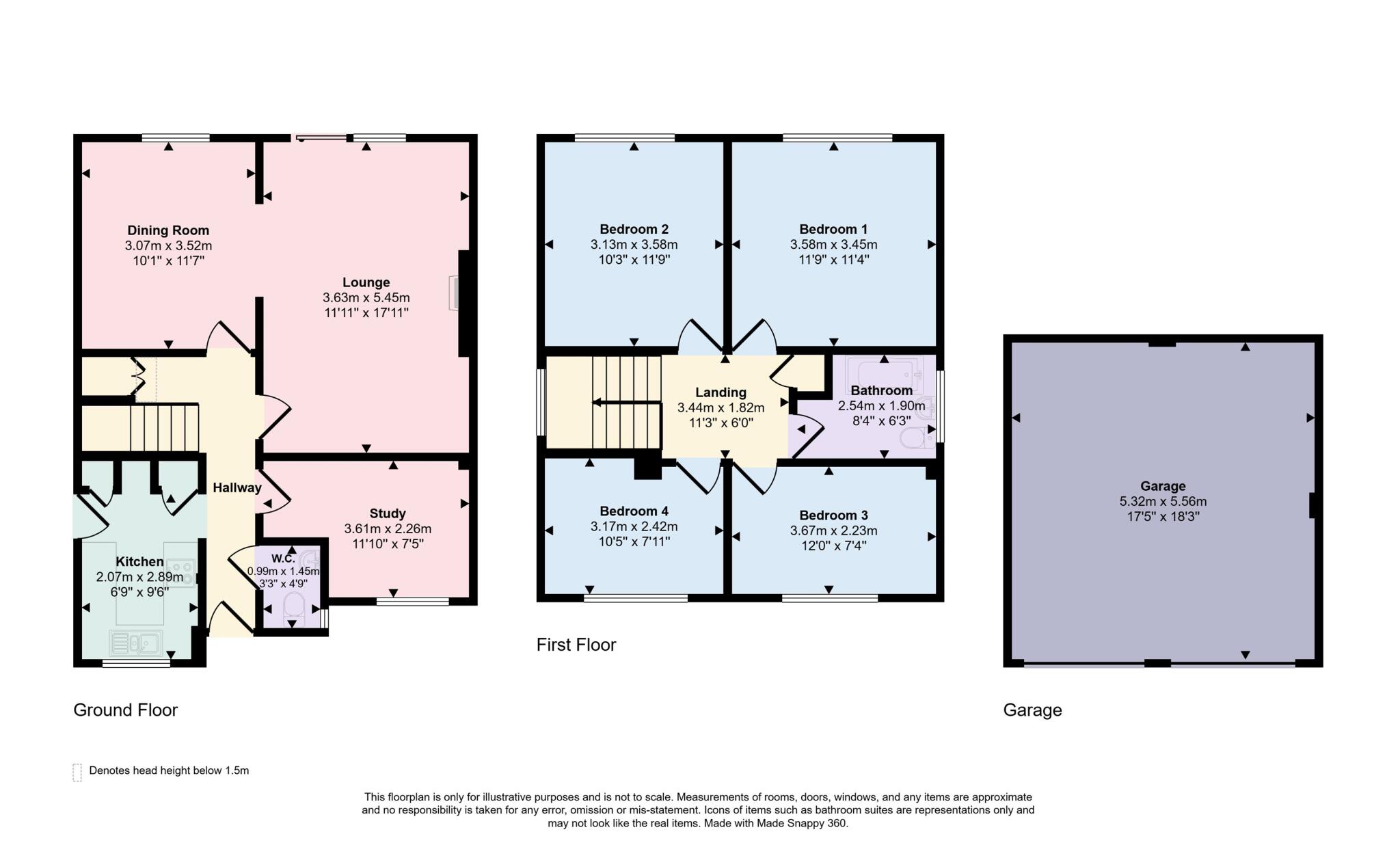 Winterbourne Dauntsey floorplan