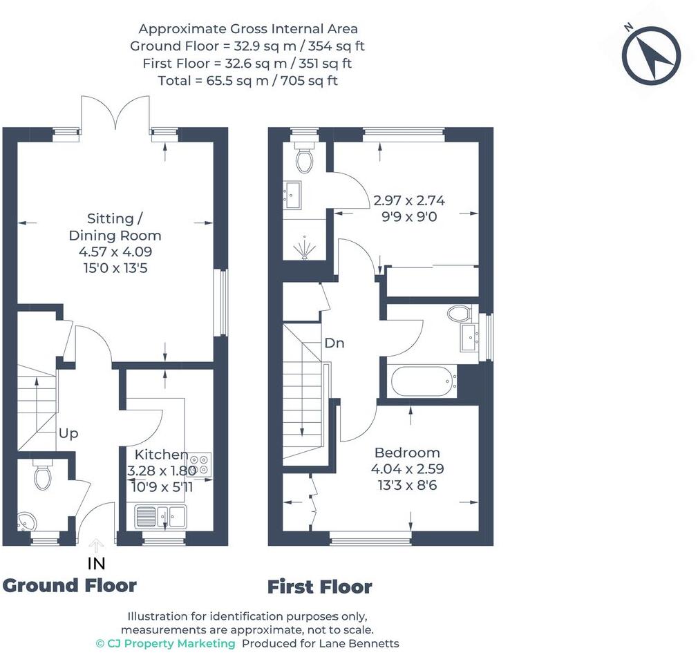 Lindsell Avenue, Letchworth Garden City, SG6 floorplan