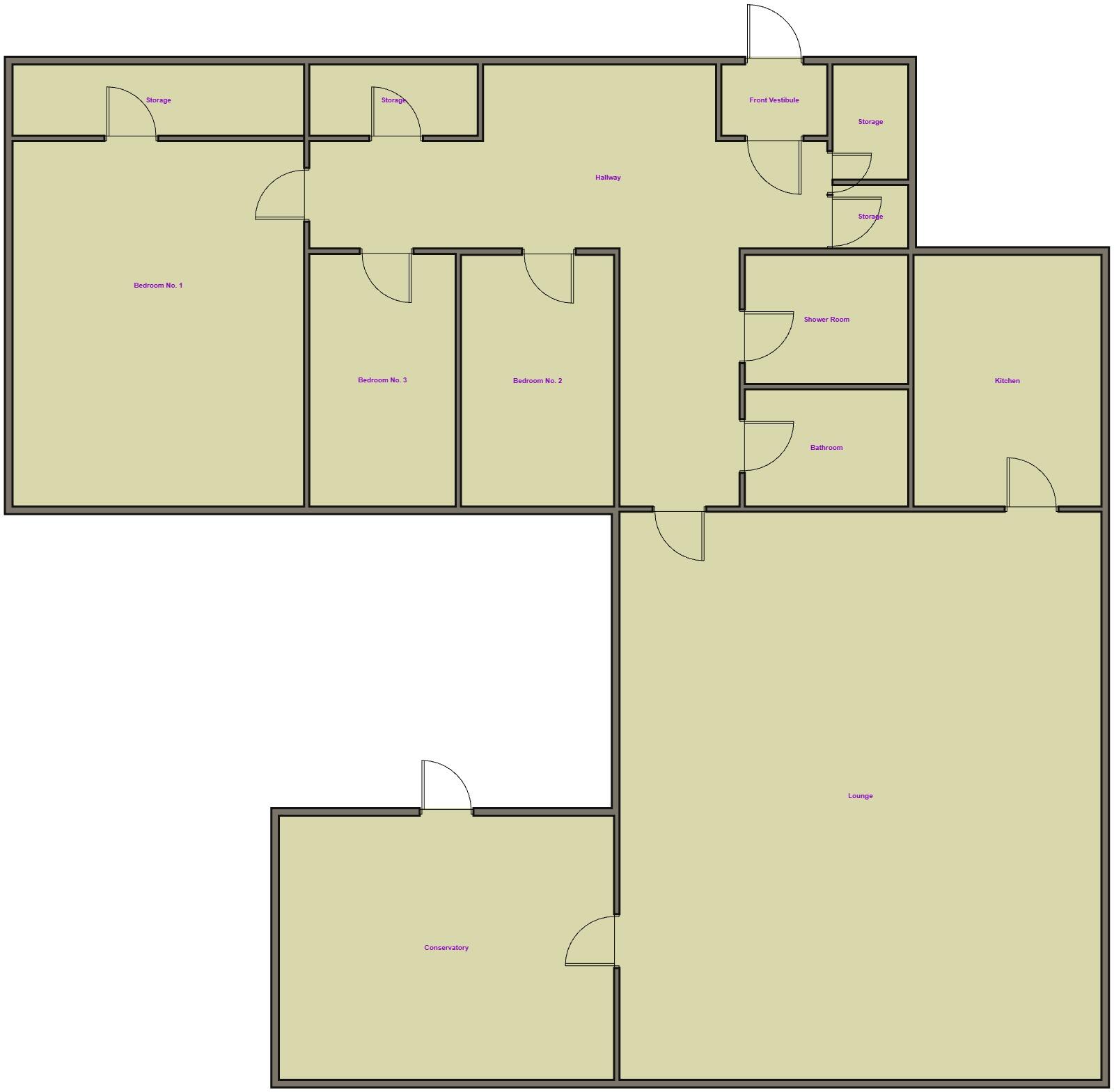 39b Clouden Road, Kildrum, Cumbernauld, North Lanarkshire floorplan