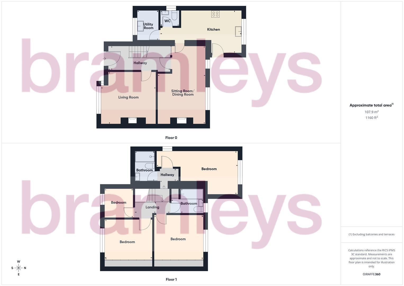 Pye Nest Road, Halifax floorplan