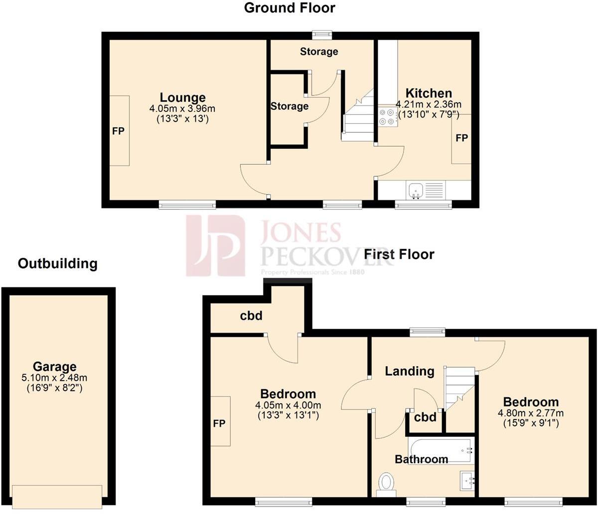Glan Conwy, Colwyn Bay floorplan