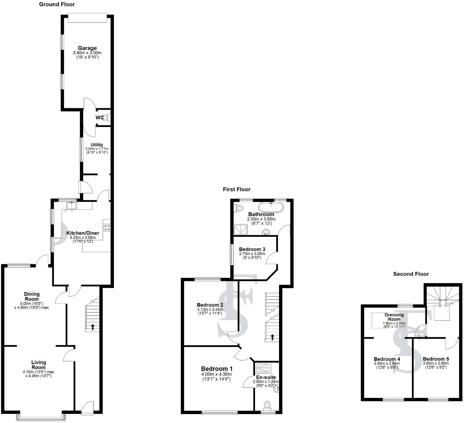 Knighton Drive, Knighton floorplan