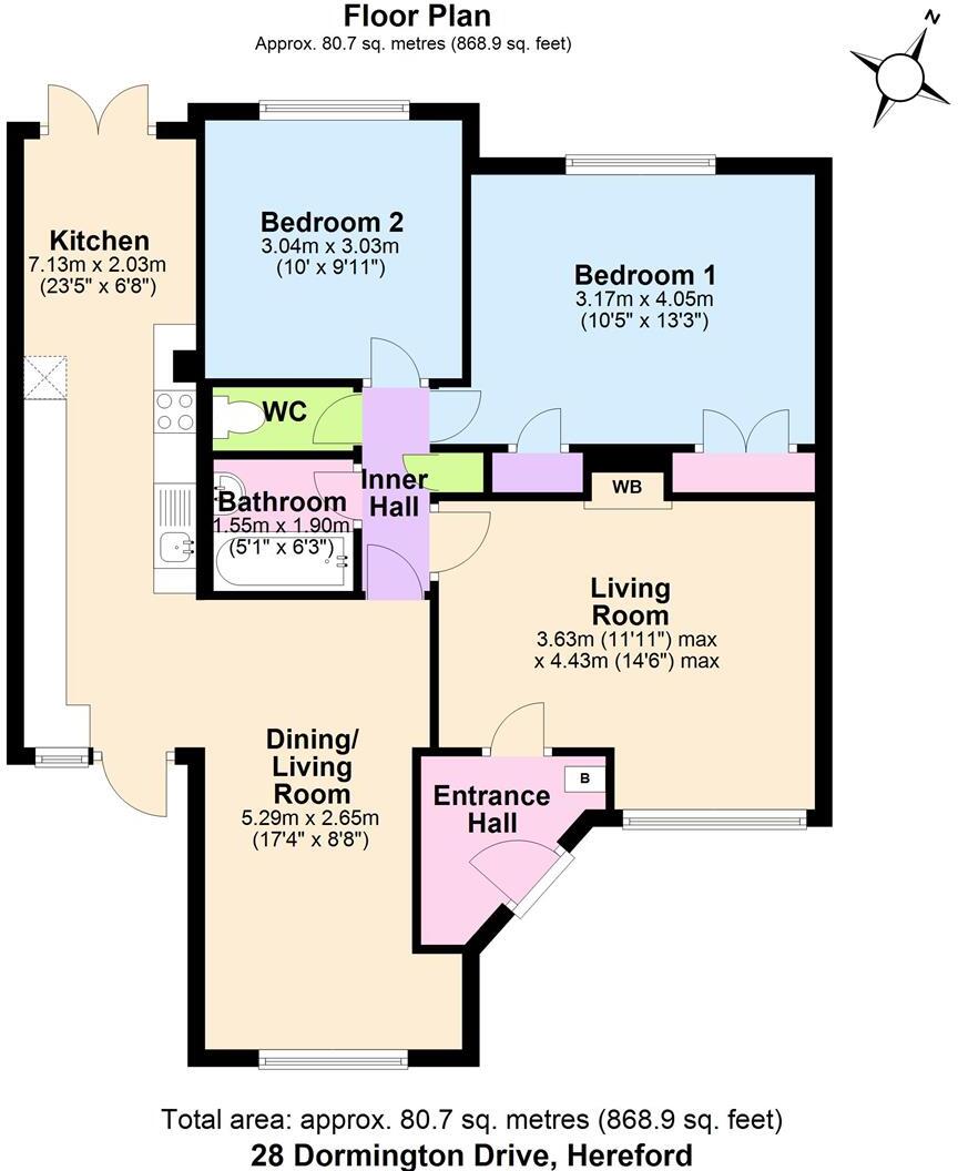 Dormington Drive, Hereford floorplan