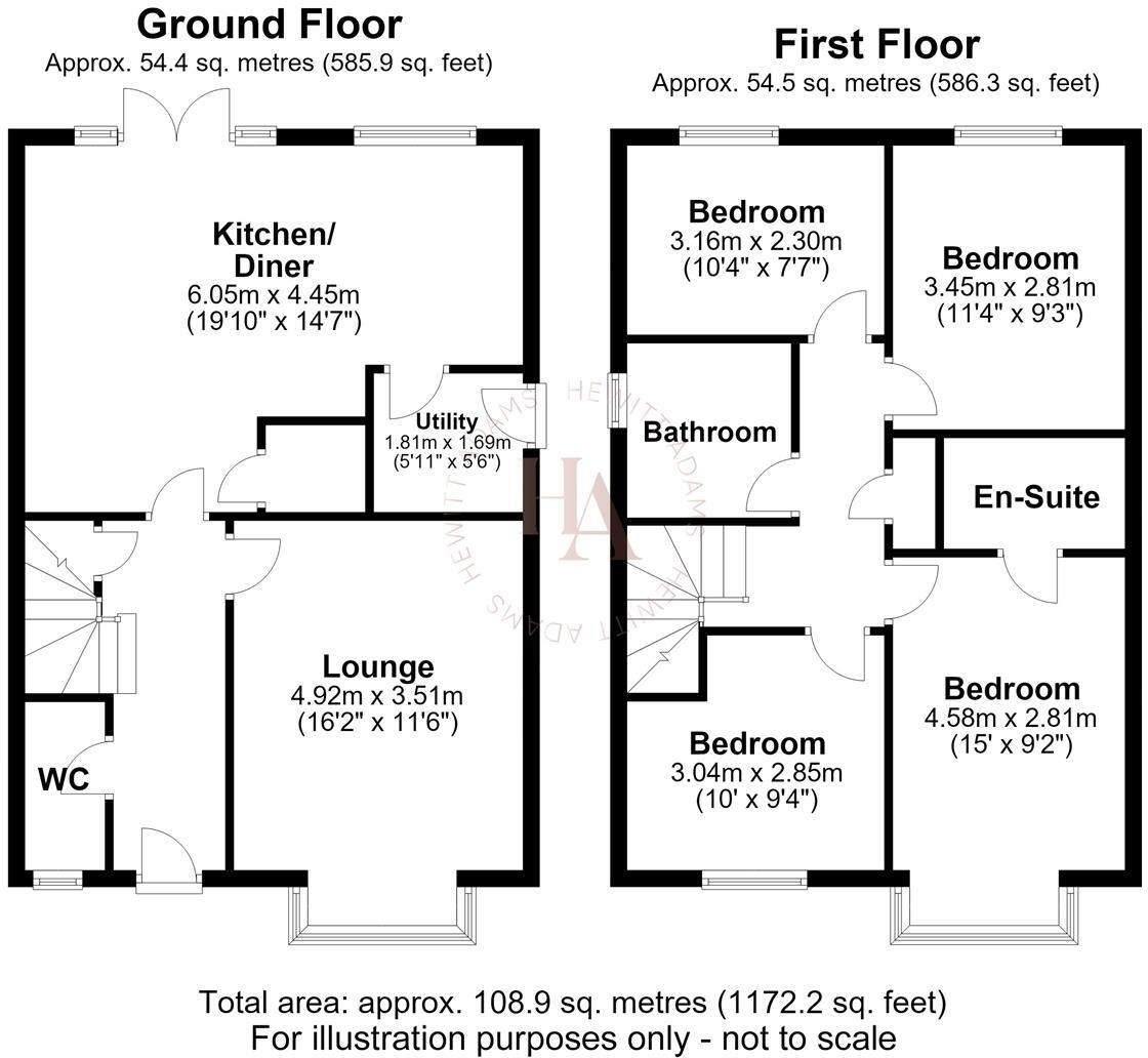 Hay Meadow Avenue, Upton, Wirral floorplan
