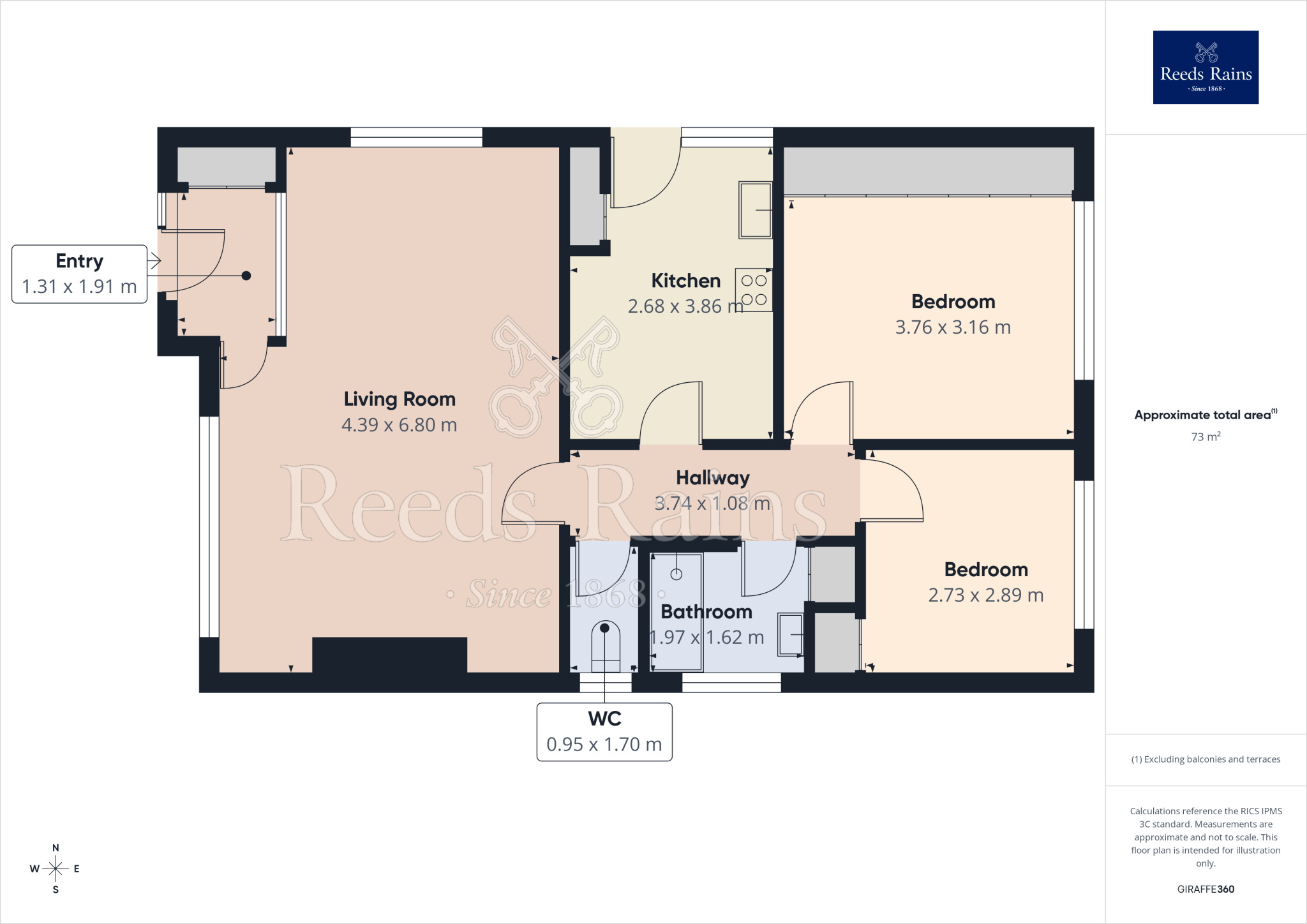 The Paddock, Castleford, West Yorkshire, WF10 floorplan
