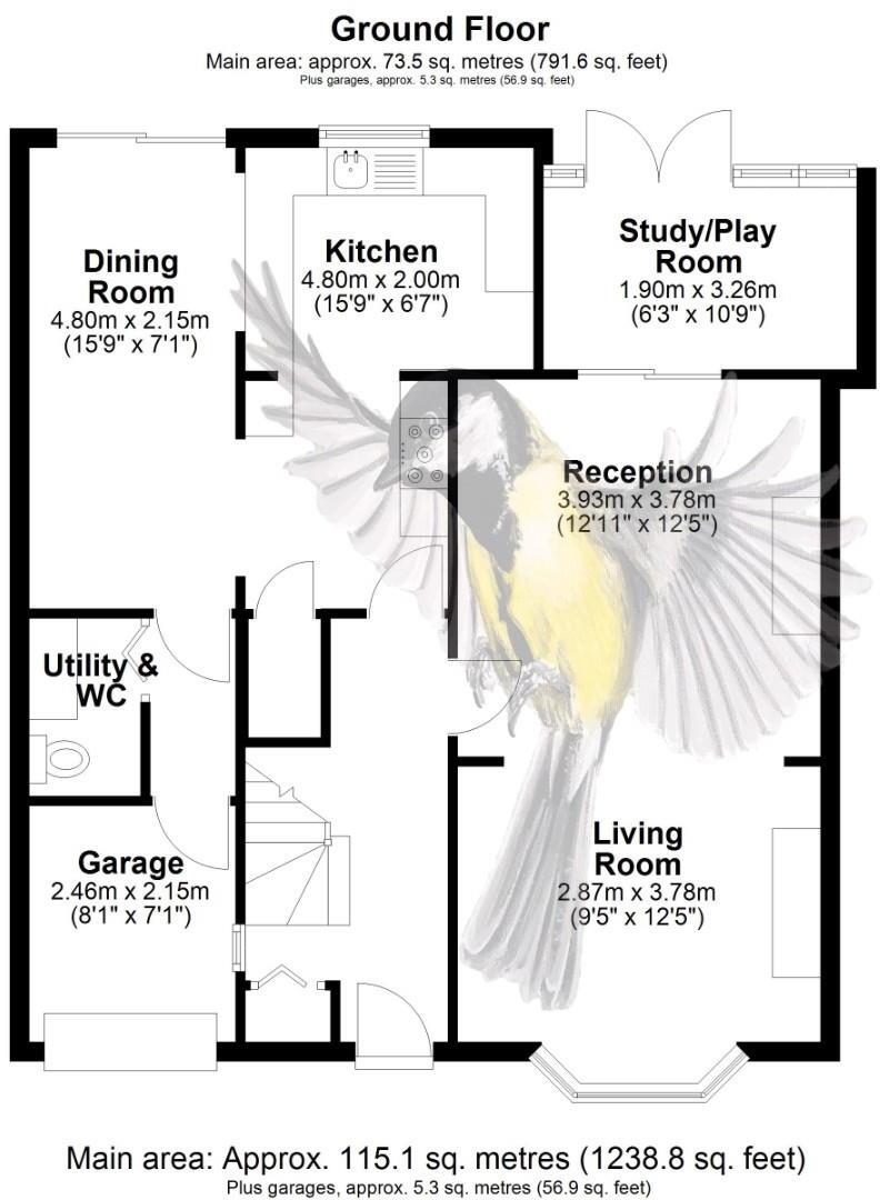 Cherry Orchard, Highworth, Swindon floorplan