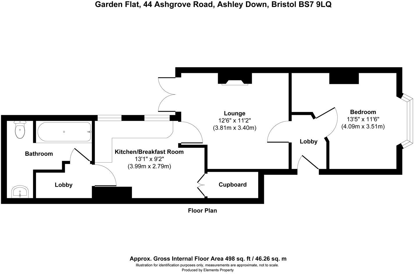 Ashgrove Road, Ashley Down, Bristol floorplan