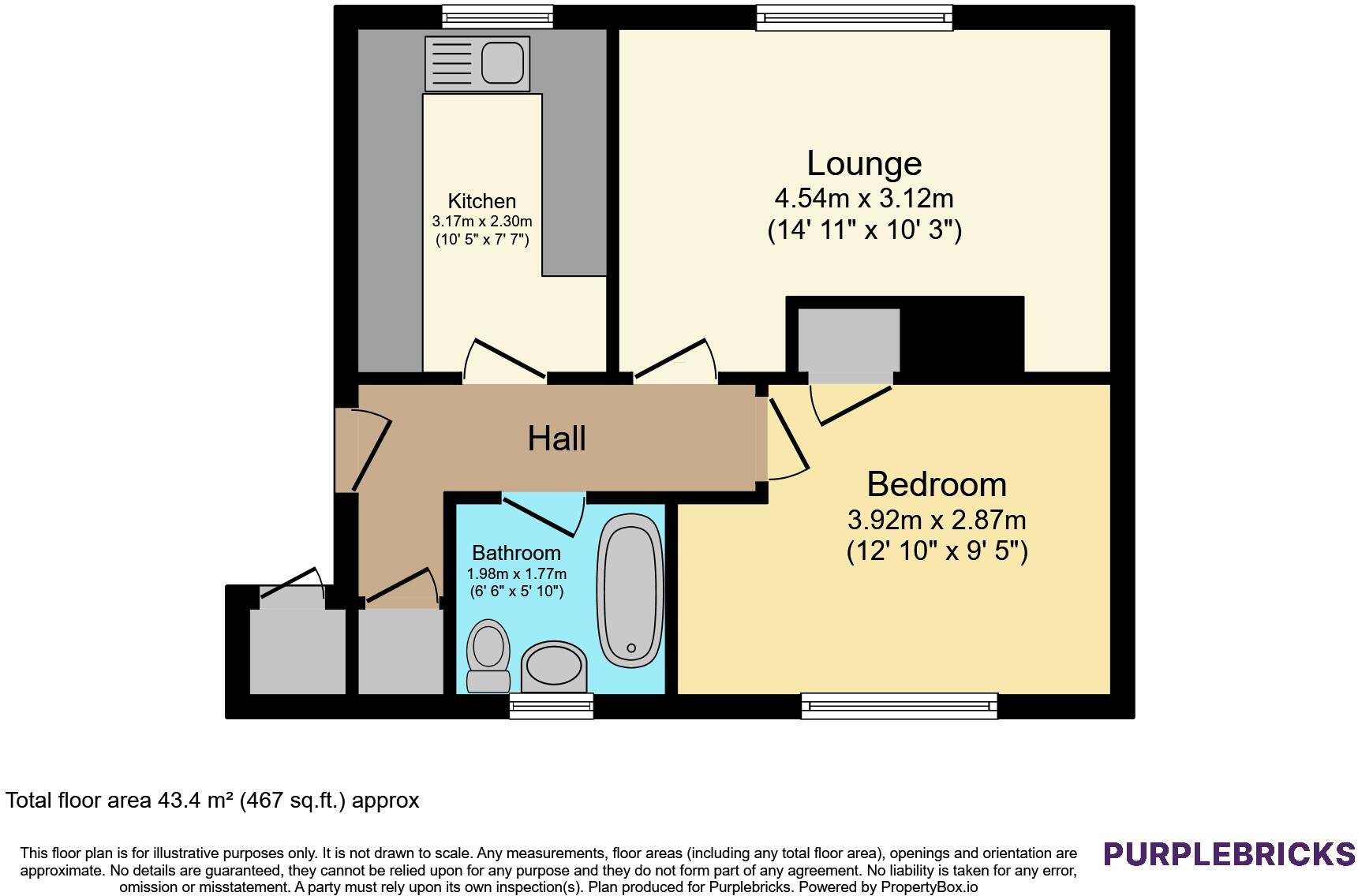 Jockey Field, Dudley, DY3 floorplan