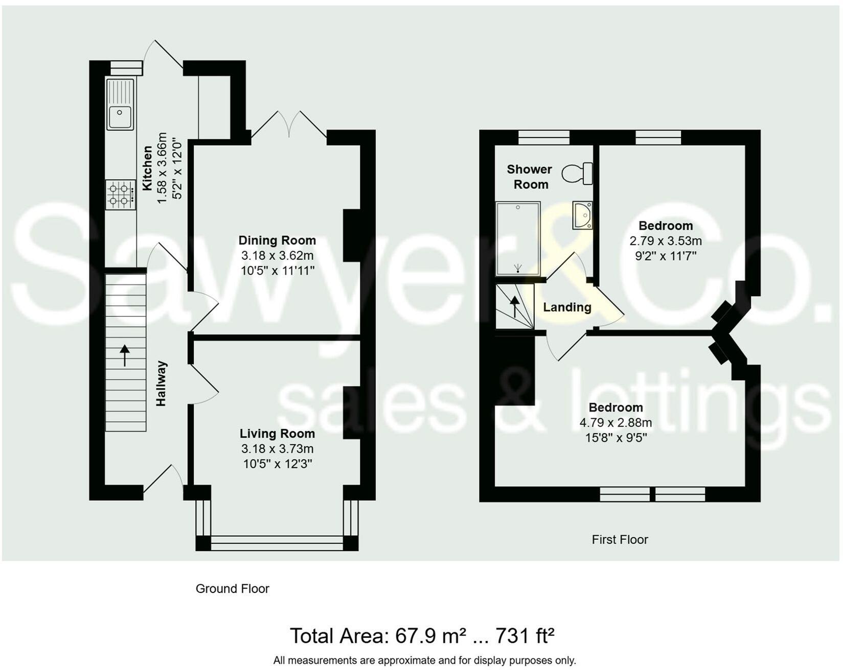 Gordon Road, Portslade, BN41 floorplan