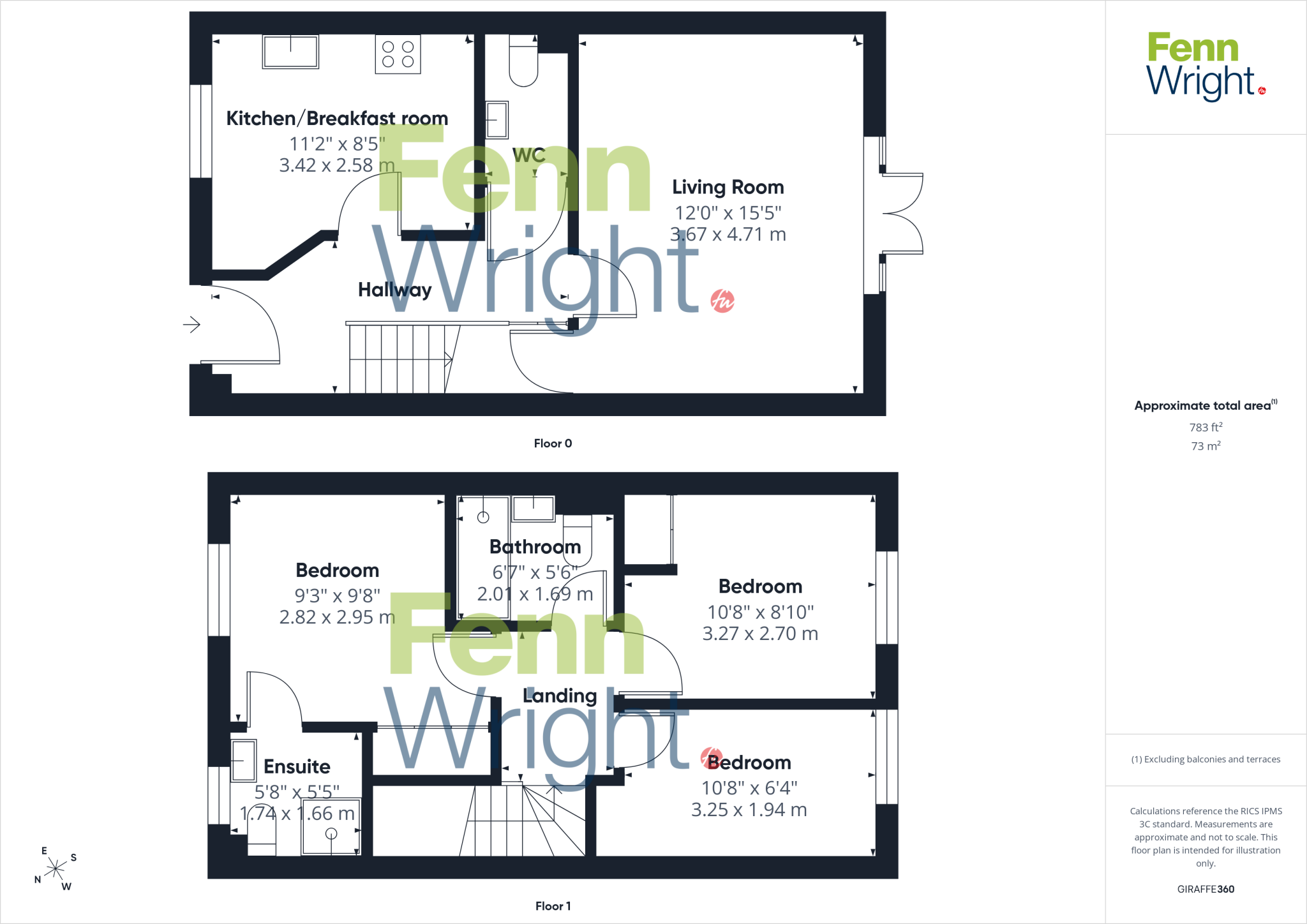 Wilfred Appleby Mews, Stanway, Colchester, Essex, CO3 floorplan