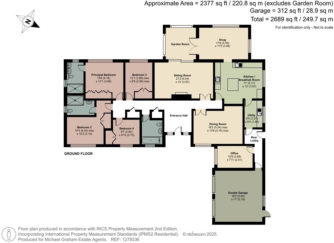 Dallington Road, Dallington, Northampton, Northamptonshire, NN5 floorplan